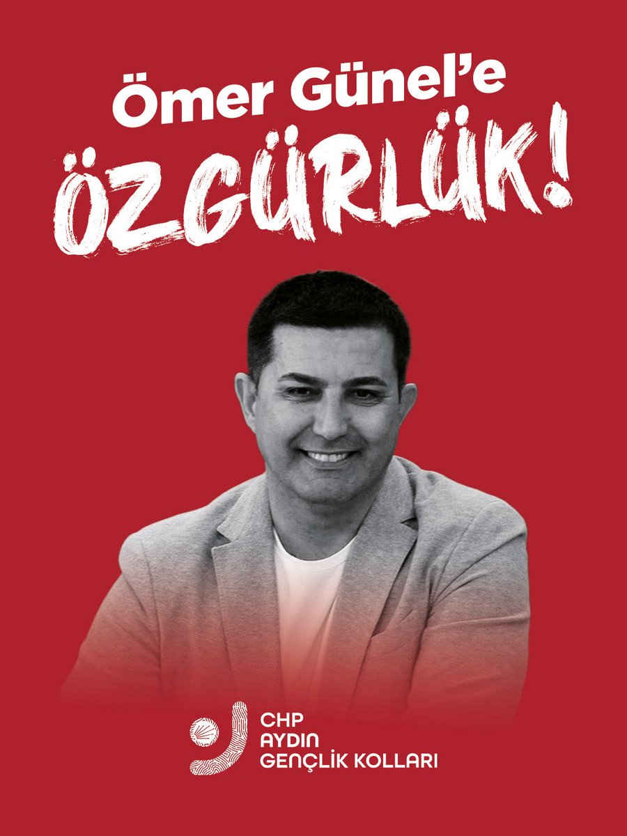 #ÖmerGüneleÖzgürlük