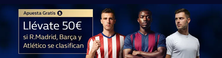 🚨 Hoy hay 6 jugadores con VALOR en William Hill… pero lo de Brahim a cuota 9.00 es una LOCURA 🤯🔥

Si no estás registrado… 👇

Y tienen SUPER PROMO para la Champions, si se clasifican Madrid, Barça y Atleti te REGALAN 50€ 💸

👉 yellowcard.guru/go/williamhill