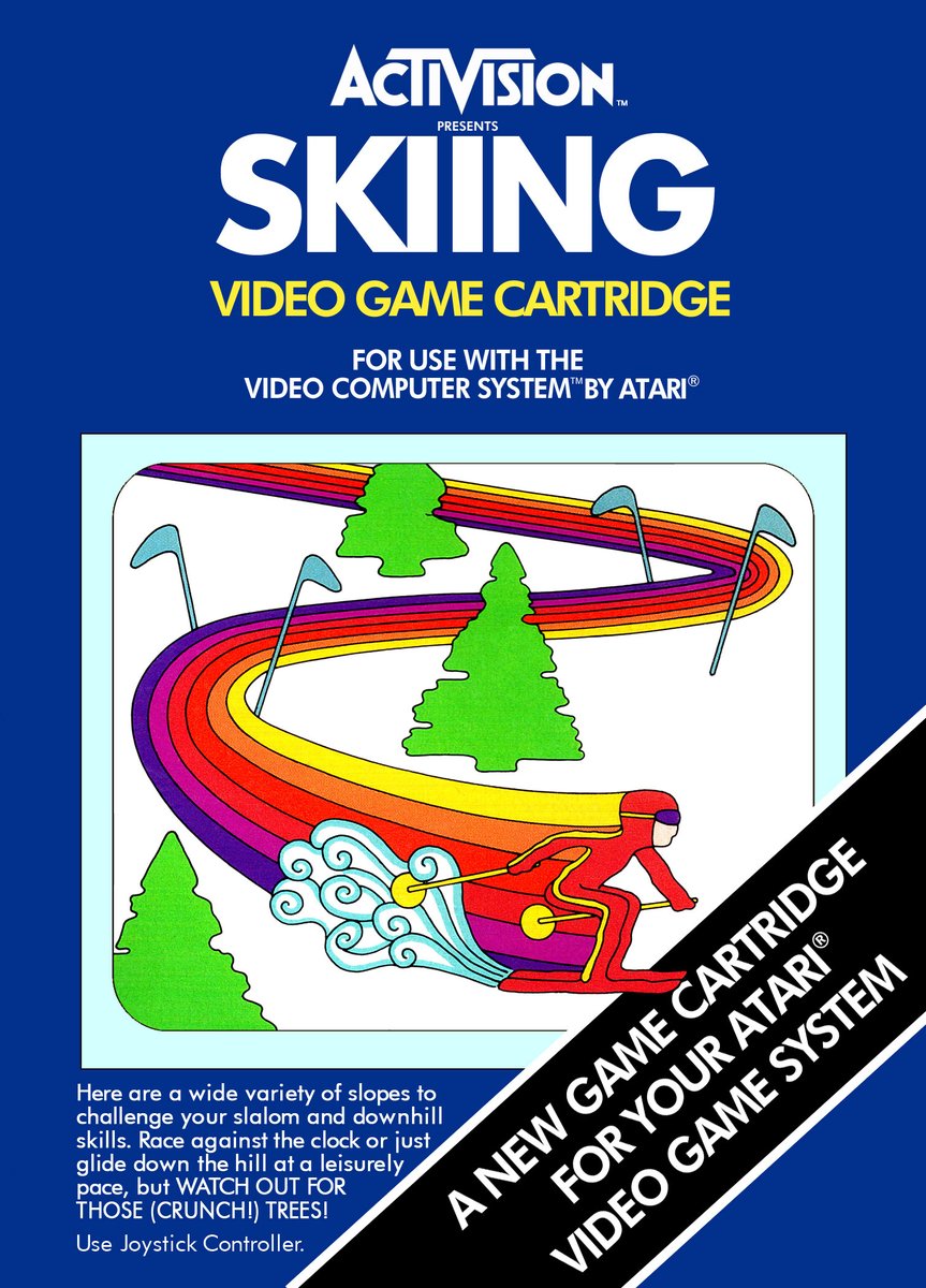 Skiing • Atari 2600 • 1980