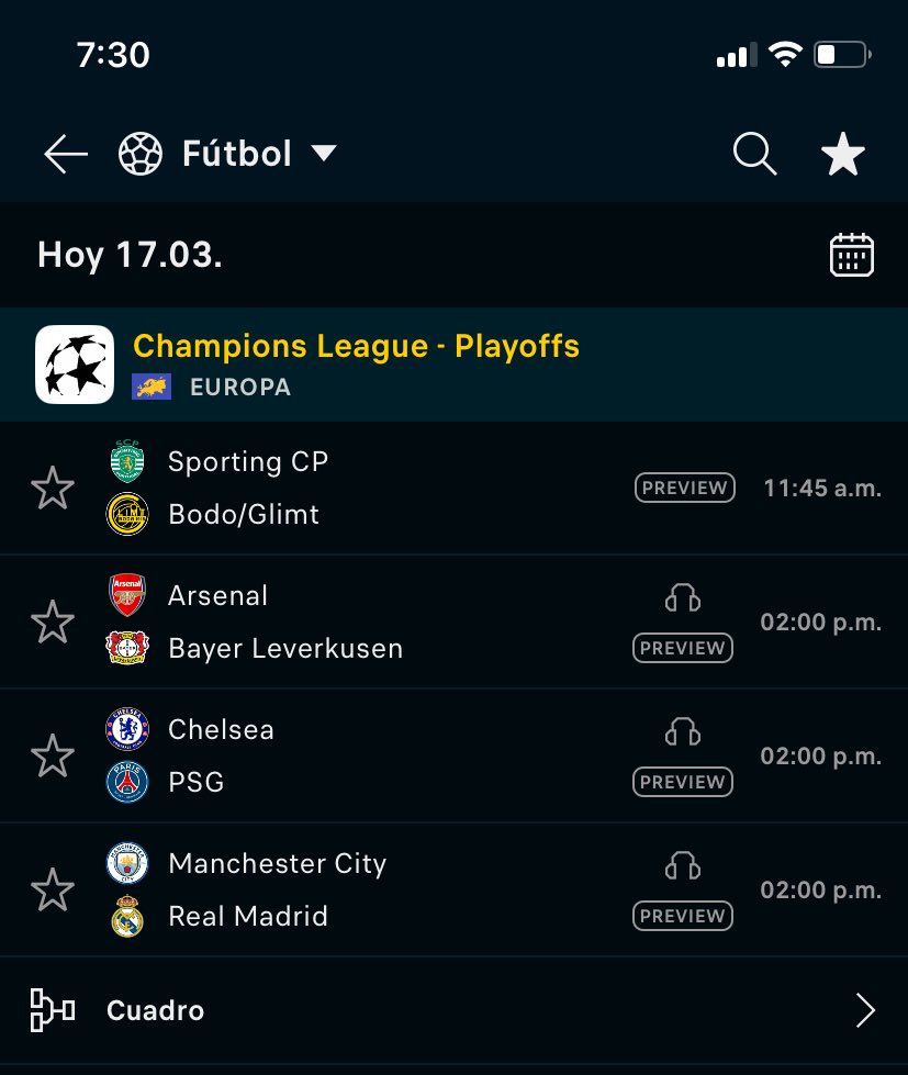 AnalistGOAT's tweet photo. Oye @grok ármame un parlay jubilador con esta jornada de Champions League https://t.co/2GcMhsHw3Y