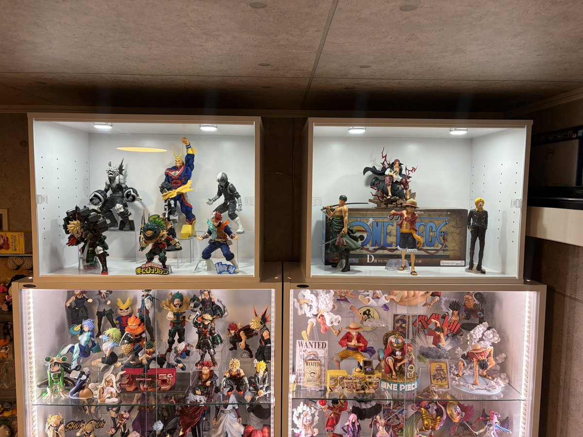 ta_bo19's tweet photo. キューブボックスワイドディープ(仮置き)

ヒロアカ、ワンピなにを配置するか迷う、ガラス板買わないと https://t.co/jZvMtUdT1a