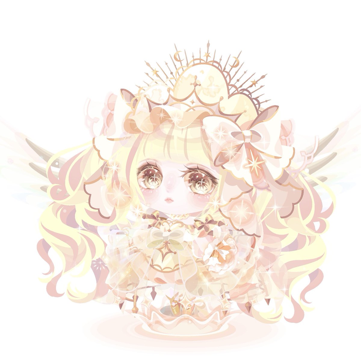 Doll_817_'s tweet photo. お洋服も装飾もお目目もキラキラと✨
お気に入りコーデです💕 https://t.co/yAmAyePici