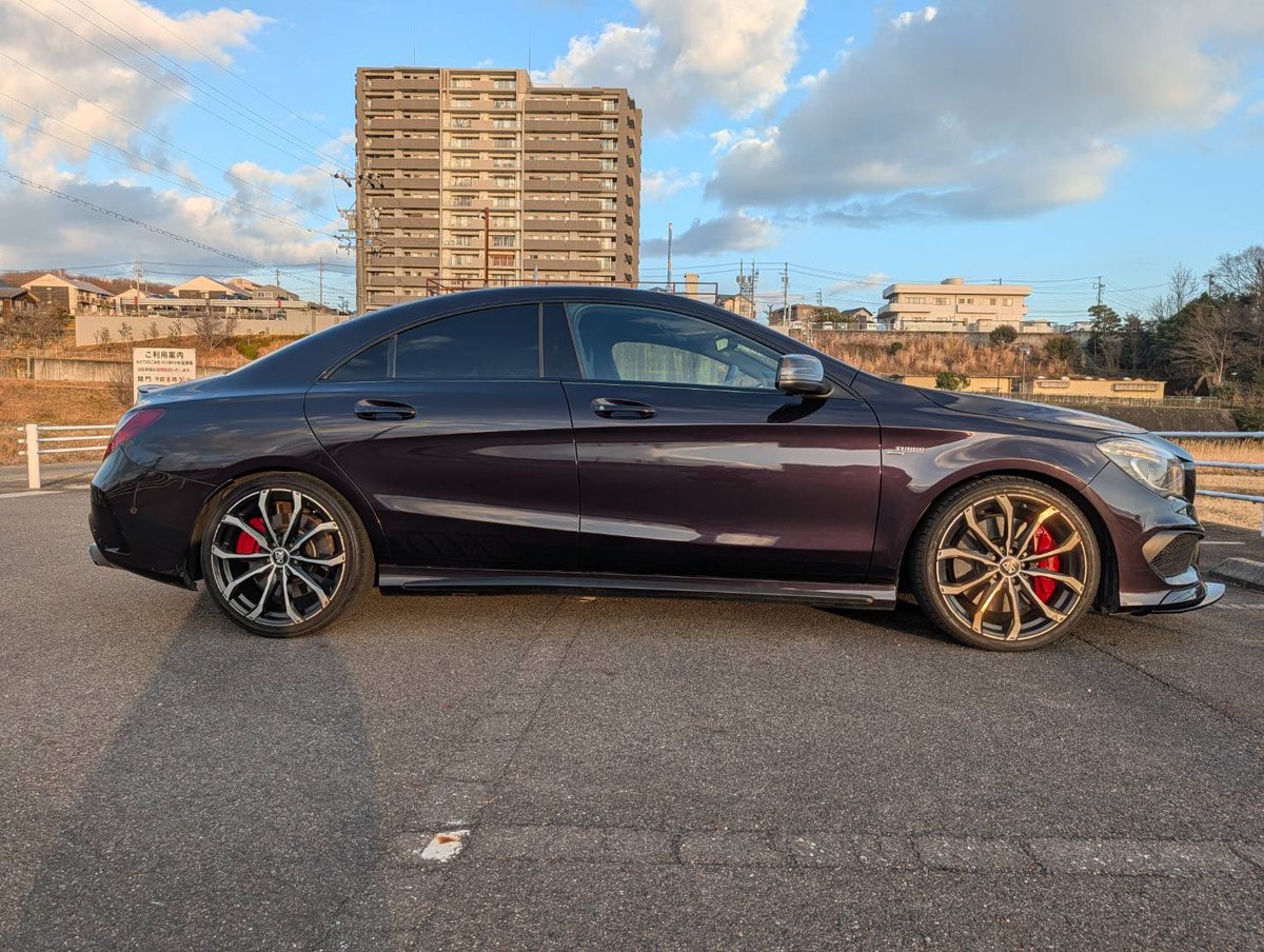 FREEDOM_2525115's tweet image. AMG CLA45が入庫予定です✨

大変希少なボディカラーとなります🟣

・アドバンスパッケージ
・カーボンパッケージ
・サンルーフ
・ハーマンカードンサウンド

オプションだけでなく多数のカスタムが
施されている一台です😊👌

気になる方はお問い合わせください♪

#BMW #ベンツ #AMG #CLA #CLA45