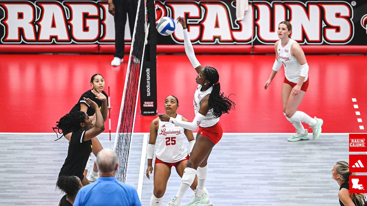 Louisiana Ragin’ Cajuns® Volleyball tweet media