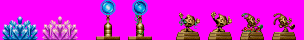Early Misty Maze 1 mock-ups &amp; unused decorations