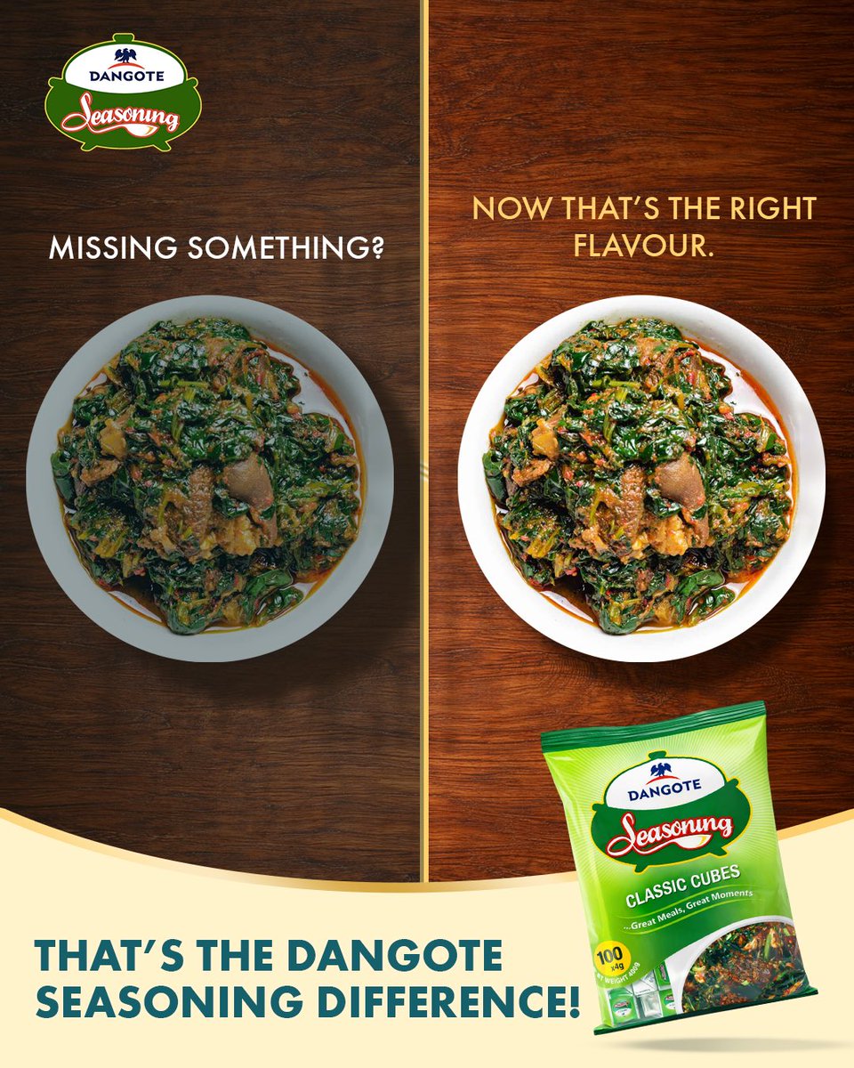 Dangote Salt & Dangote Seasoning tweet media