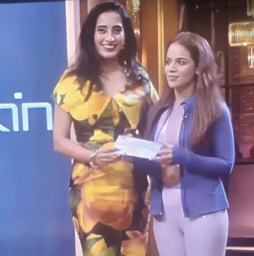 BreezeDotIn's tweet photo. When Fitkin entered Shark Tank India, the pitch focused on building a strong Indian activewear brand. The founders seized the deal with Vineeta Singh who invested ₹1 crore for 11% equity, valuing Fitkin at ₹9.09 crores The deal gave them both capital and strategic support. https://t.co/rFEiJja6UX