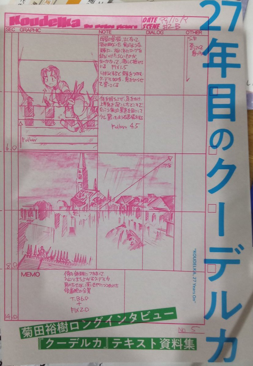 tevacrude's tweet photo. 『27年目のクーデルカ』到着＆インタビュー読了！
貴重な制作話とともに「最高にいいものを生みだすやつが最高に偉いんだ」「人ではなくできたものを評価する」社会に出てXX年、自分から失われつつある牙を確かに見た思い https://t.co/FGWDIT5RkI