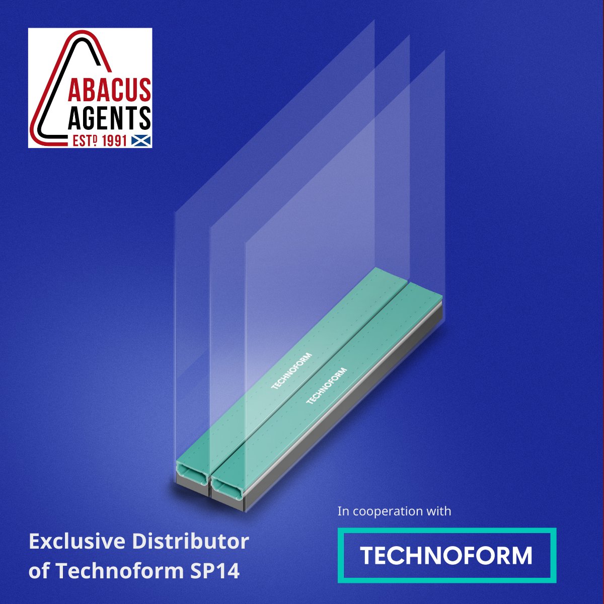 abacusagents's tweet photo. Abacus Agents is your exclusive distributor of Technoform SP14 products. If your 2026 projects require cutting-edge thermal performance and durability, we have the stock and the technical expertise to support you.

📞 Dundee: 01382 884000 | Glasgow: 0141 556 0100 https://t.co/ICLUMbwZK1