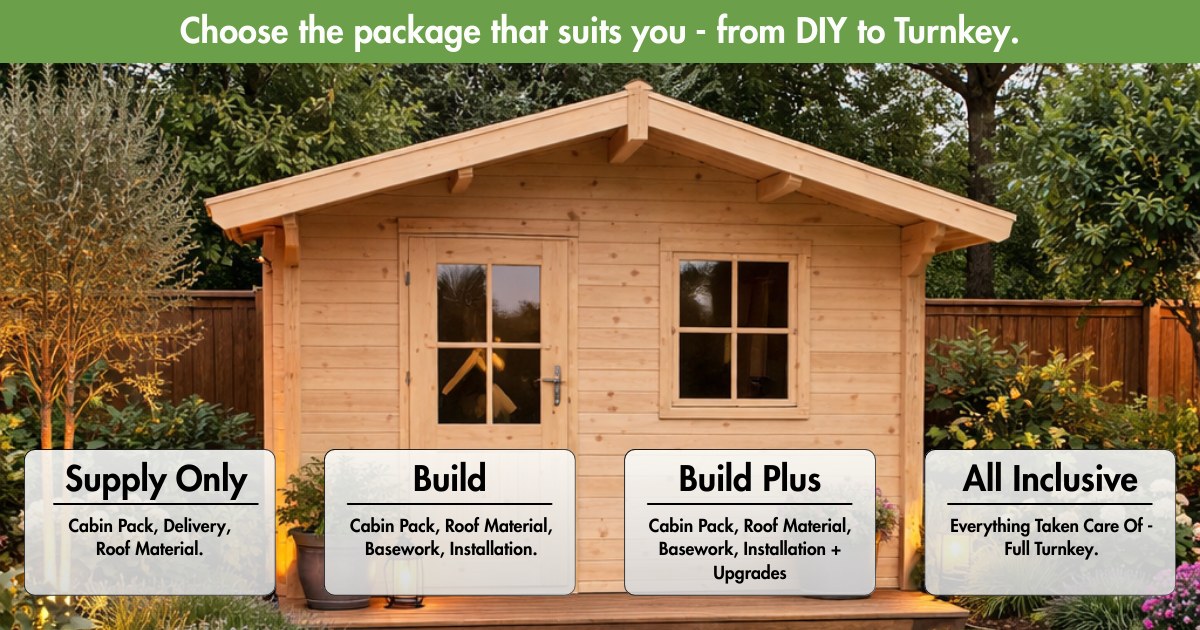 Logspan's tweet photo. We've now added our cabin packages online - from DIY to turnkey packages.

No guesswork, no waiting around for quotes.  Just simple, transparent information. 

👉 Take a look at the packages here: https://t.co/0m7lldWVtQ.

#logspan #logcabin #bbqhut #homeoffice #gardenroom https://t.co/ONVto0q2om