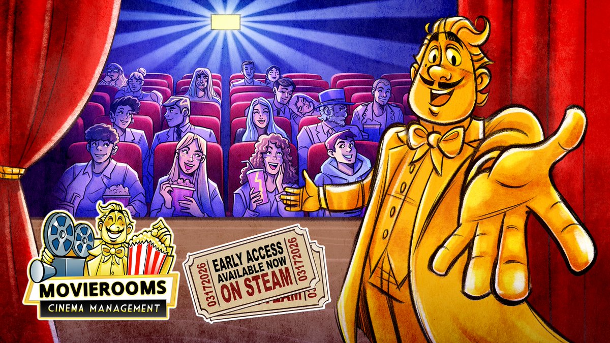 Movierooms - Cinema Tycoon tweet media