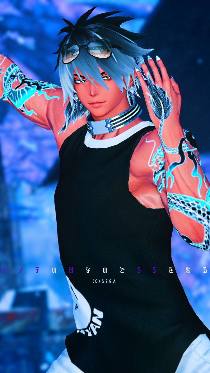 PRポーズ2🐉
#メンテの日なのでSSを貼る
#ma7ロゴ
#男性キャラ応援し隊