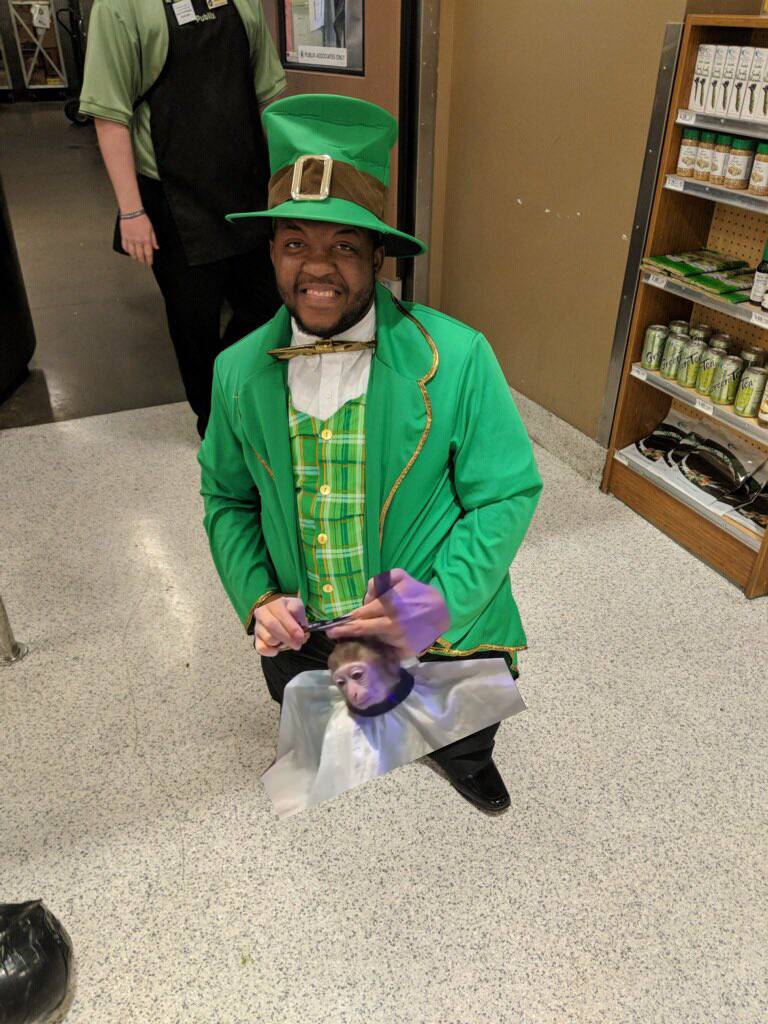 monkhairsol's tweet photo. Caught one 🍀 https://t.co/33UVcLZbF5