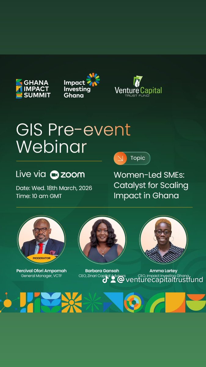 Venture Capital Trust Fund Ghana tweet media