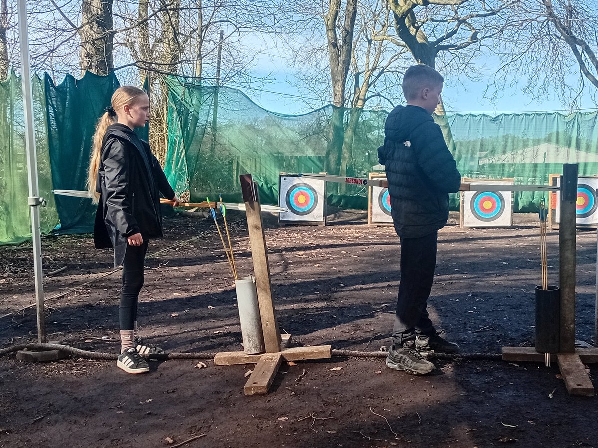paul_primary's tweet photo. Time on the archery range! https://t.co/h818gAz4gx