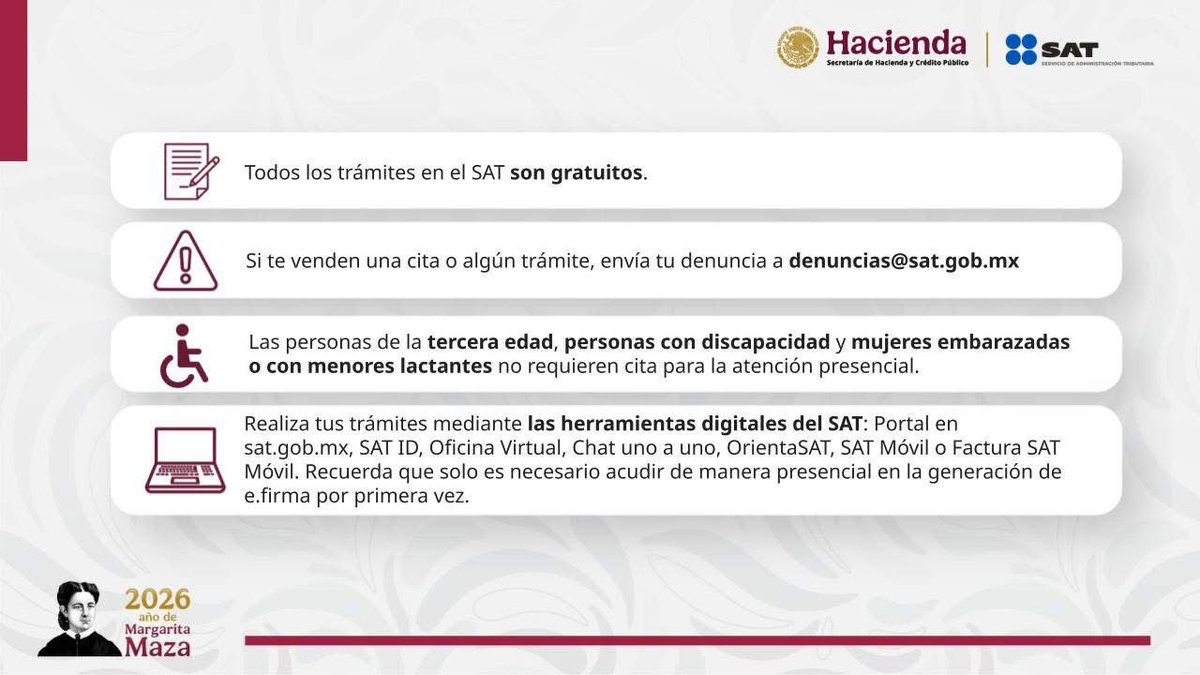 #CitasSAT 

El SAT da a conocer el listado de disponibilidad de citas en los módulos y oficinas en las 32 entidades del país.   

📅 Semana del 17 al 20 de marzo:

🟢 Disponibilidad alta 94% 
🟡 Disponibilidad media 5% 
🔴 Disponibilidad baja 1%

#CSNSCmx #Calendario #SAT