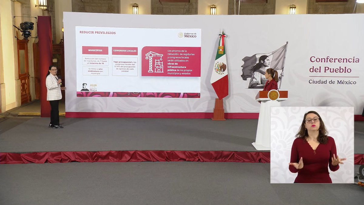 Juan_OrtizMX's tweet photo. 🗳️📌 SHEINBAUM PRESENTA SU "PLAN B"

No es reforma electoral, es reforma administrativa.

Algunos puntos relevantes:

1. Ayuntamientos: Tope de hasta 15 regidores

2. Congresos locales: Tope del 0.7% del presupuesto estatal (en la CDMX sería como 2 mil millones de pesos)

3. Tope a los sueldos de funcionarios electorales y eliminación de bonos, seguros y otros

4. Recorte del Senado de un 15%, pero será progresivo

5. Sheinbaum aparecerá en las urnas: se podrá adelantar la revocación de mandato en 2027

6. Inicio de cómputos al final de la elección (en lugar del miércoles)

7. Fiscalización en tiempo real

8. Tope a los salarios de los dirigentes de partido

Ya no mencionaron la consulta popular de temas electorales.