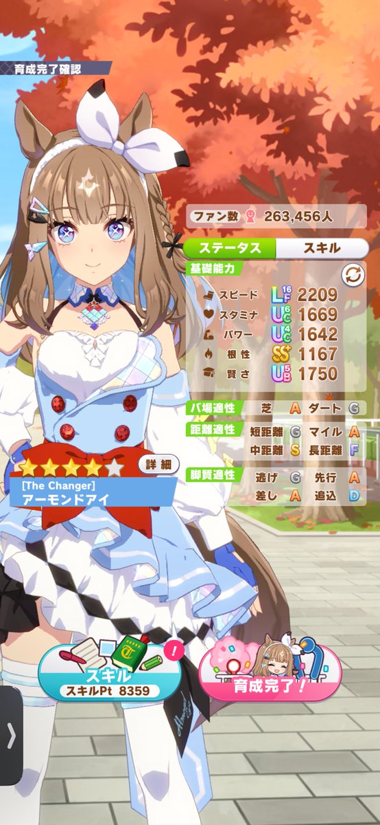 Venetavv's tweet photo. 切れなし針成功🍊なし
なかなか良さげなのができた〜
一旦仮個体とさせていただきます

#ウマ娘 https://t.co/vVOAHcj1XA