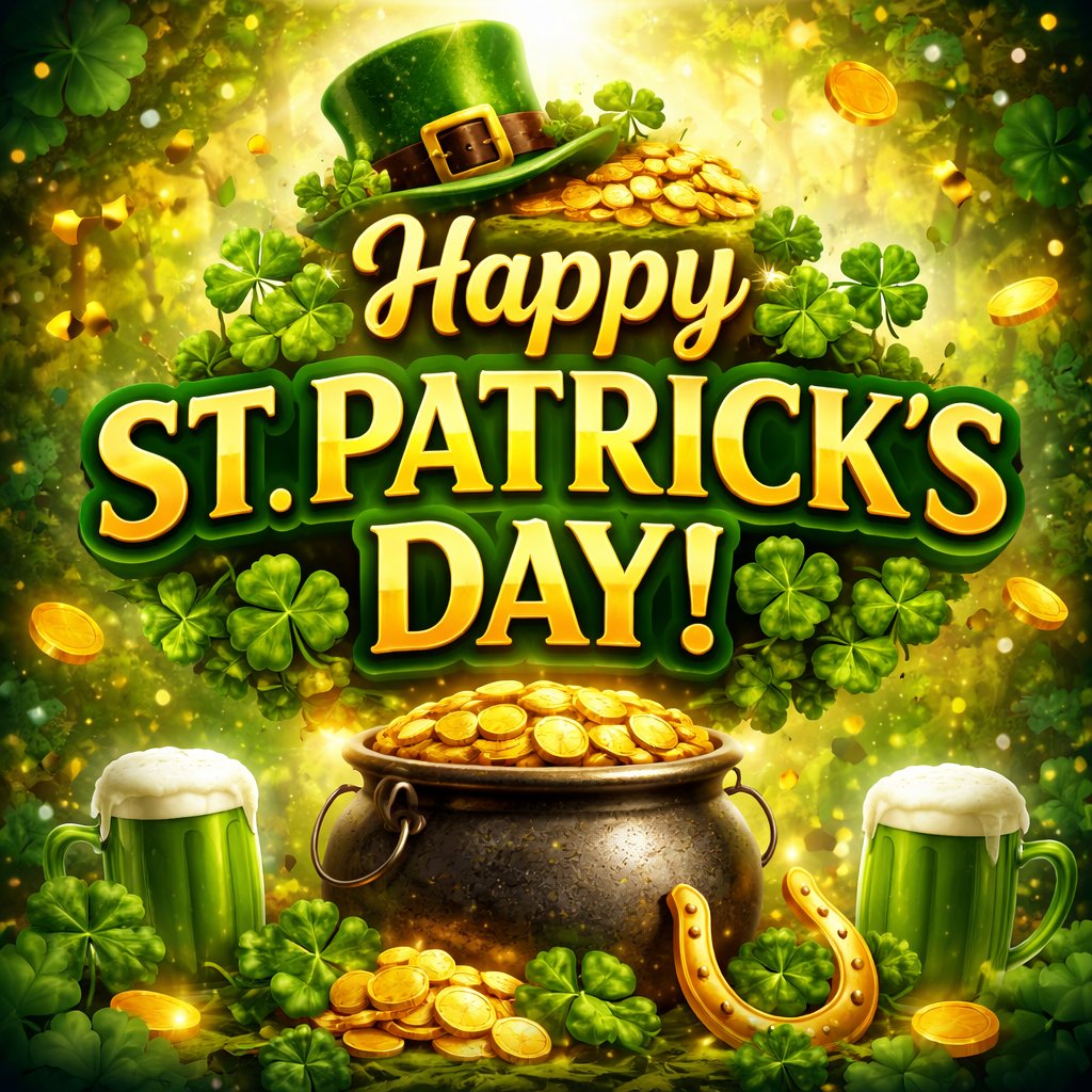 TheGProtocol's tweet photo. Happy St. Patrick's Day! https://t.co/zXLp3aRkym