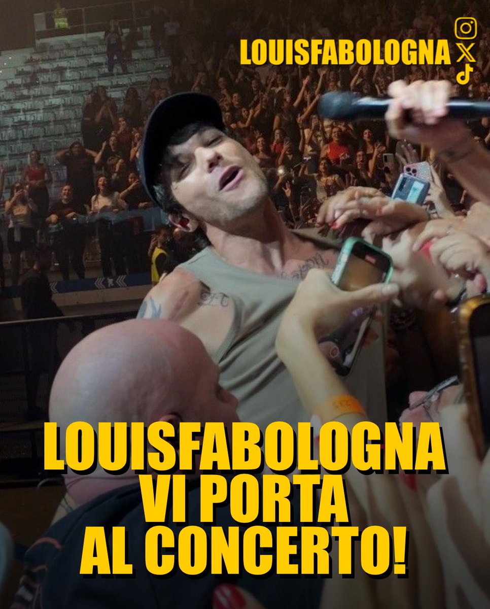 louisfabologna's tweet photo. Avete letto bene! Stiamo regalando 1 biglietto Parterre per vivere insieme a noi un momento indimenticabile 🤩

Come partecipare:
– Seguite la pagina
– Taggate un amico nei commenti (più commenti = più possibilità!)
– Fate RT

📅 Il vincitore verrà annunciato il 24 marzo. https://t.co/B6HvLnu0SP