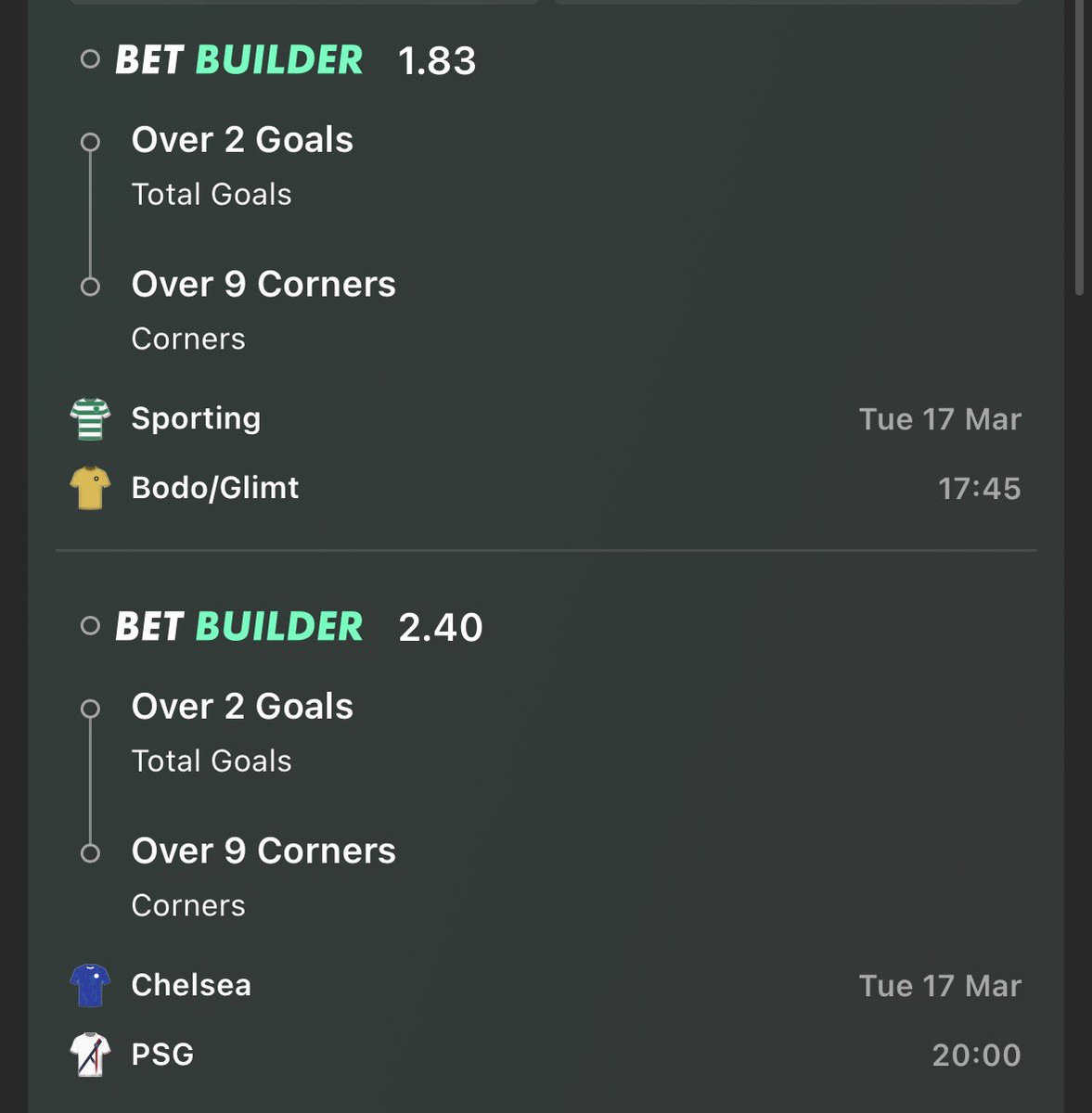 King Bet Builder tweet media