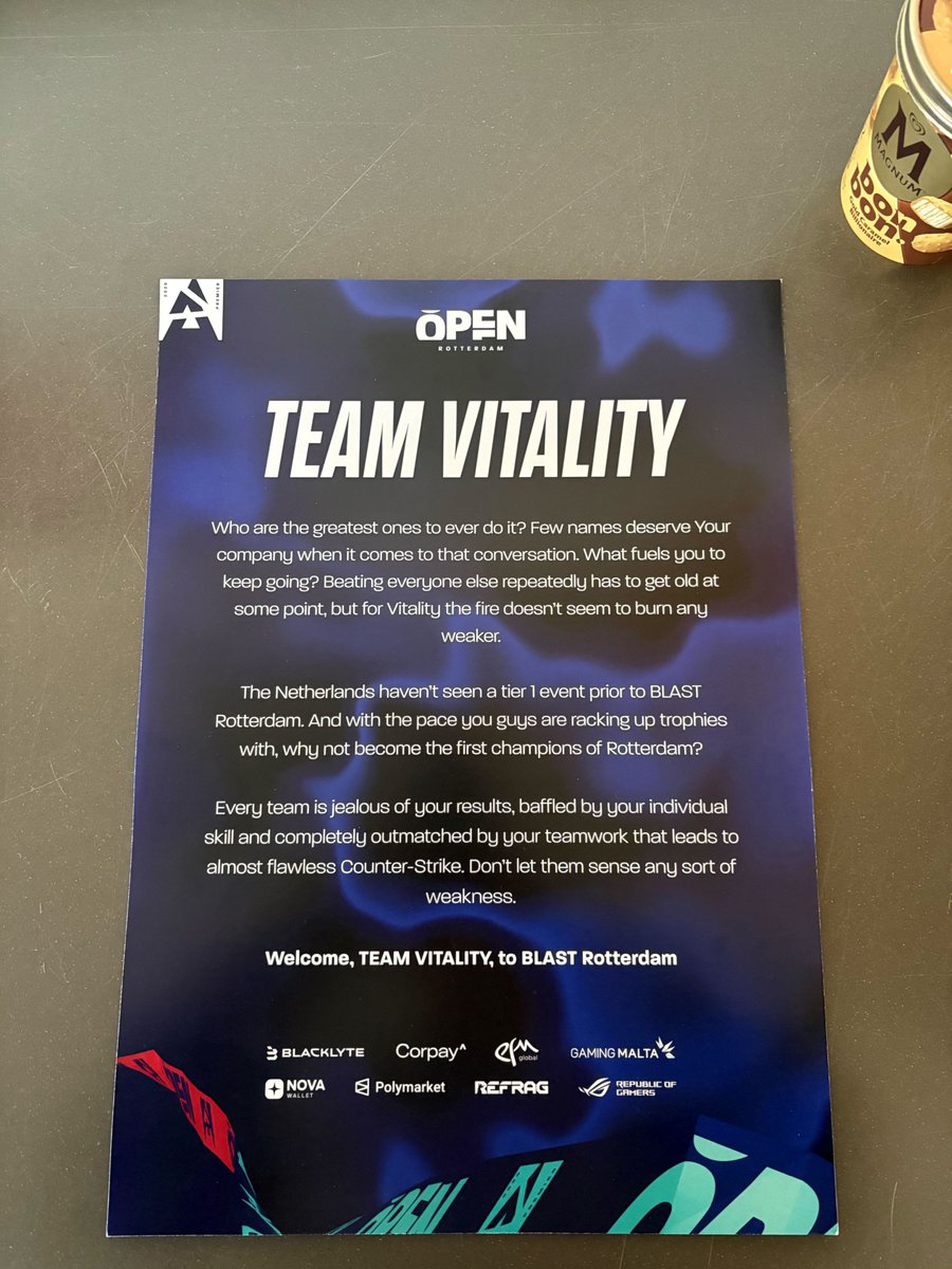 Team Vitality CS tweet media
