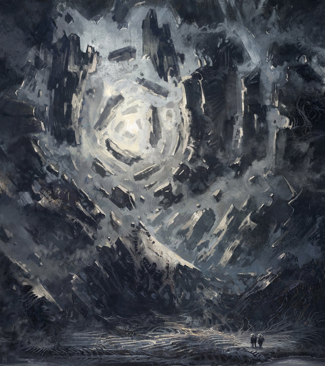 「Spiral Ascendancy」|Reza Afsharのイラスト