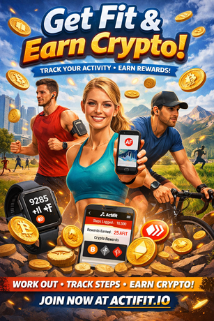 KillerO7's tweet image. 🌟 Get rewarded for staying active with Actifit! 🌟 Join the fitness revolution and earn while you work out. Sign up today at [actifit.io](dlvr.it/TRXjpG and take the first step towards a healthier you. 💪 #Actifit #FitnessRewards #StayActive