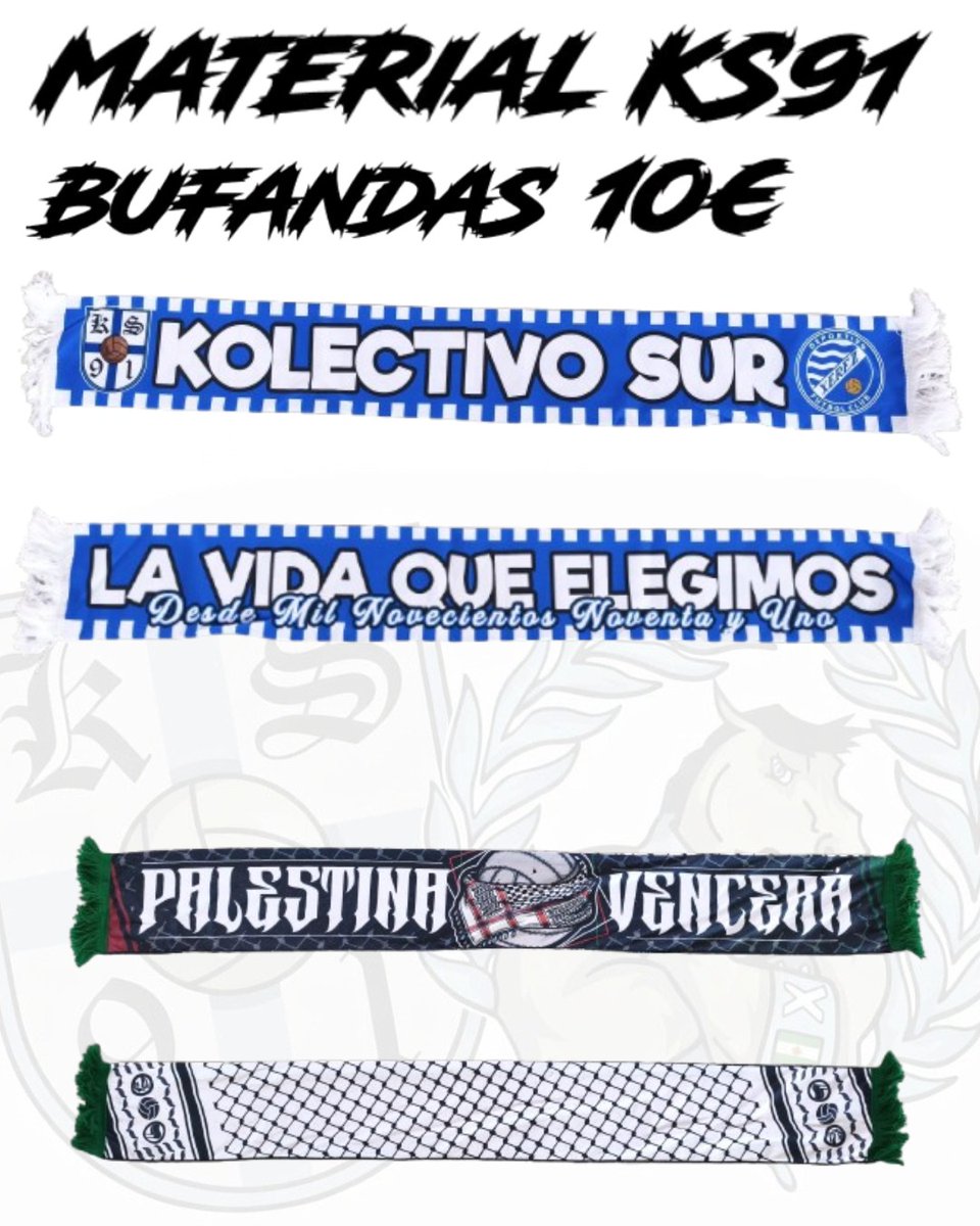 KolectivoSur91's tweet photo. Volvemos con el nuevo material del grupo, no te quedes sin él!!
Puedes realizar tu pedido en el correo electrónico: kolectivosur@gmail.com 
También disponemos de libro, zines, camisetas y mucho más, consulta al correo https://t.co/Rq57htG2yV