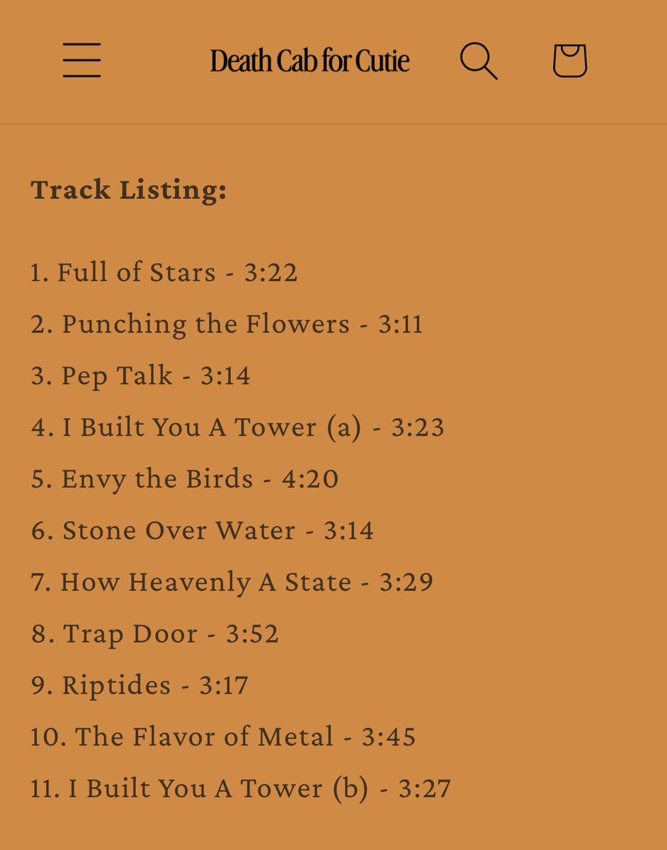 11曲38分というアルバムで、無駄を削いだとか装飾を抑えたと書かれていて変化がたのしみ
正直バンドの扱いが大きくなりすぎたようにも感じていたから、ANTI-に移ることがnewデスキャブへのいい転機になるといいな