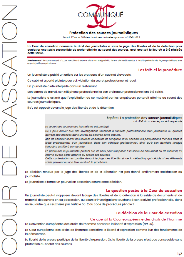 Cour de cassation tweet media