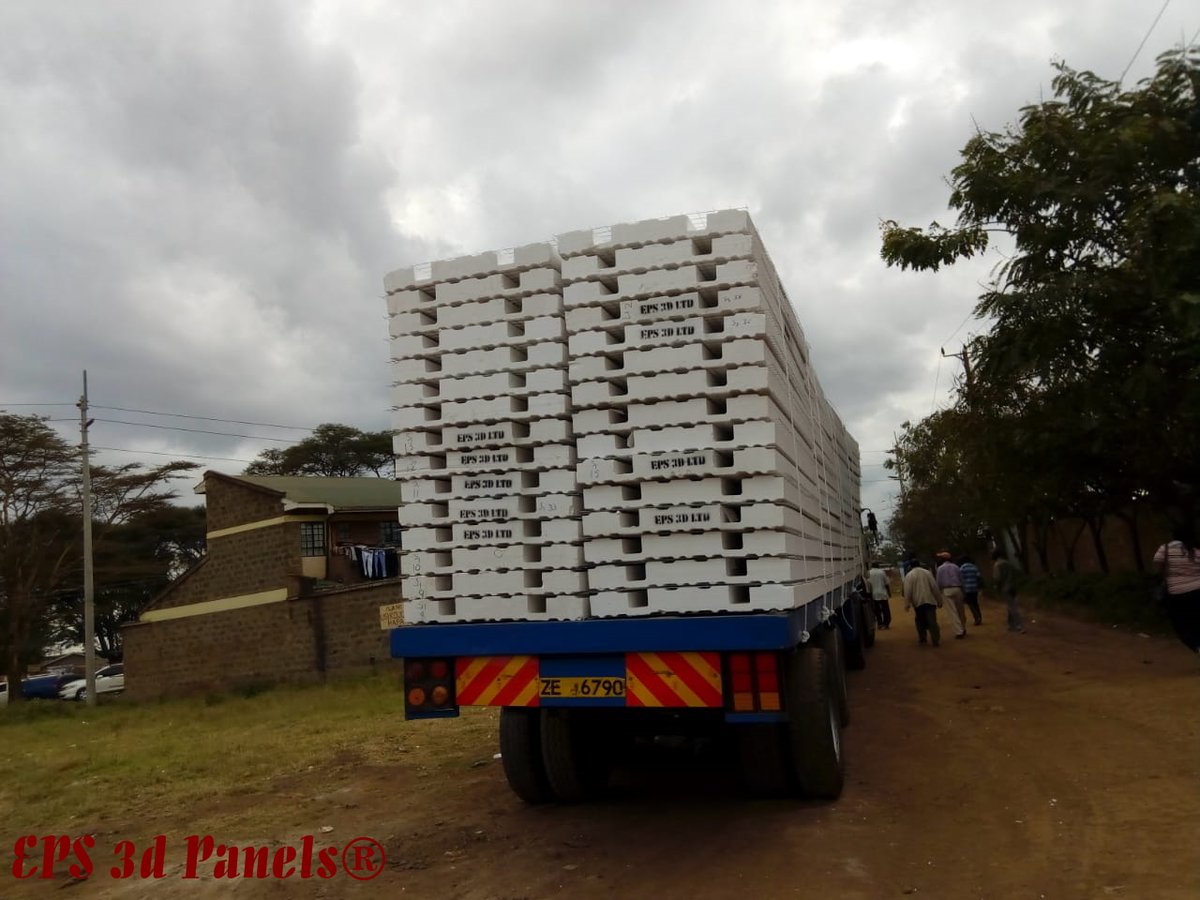 EPS3DPanels's tweet photo. Unlike conventional construction materials, EPS panels are lightweight, reducing fuel consumption during transportation, and their ease of handling makes them a practical and cost-efficient solution for long-distance projects, delivery available in Kenya and supply in East Africa https://t.co/dqjNDsvLMg