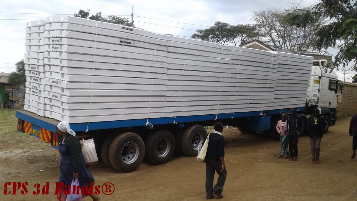 EPS3DPanels's tweet photo. Unlike conventional construction materials, EPS panels are lightweight, reducing fuel consumption during transportation, and their ease of handling makes them a practical and cost-efficient solution for long-distance projects, delivery available in Kenya and supply in East Africa https://t.co/dqjNDsvLMg
