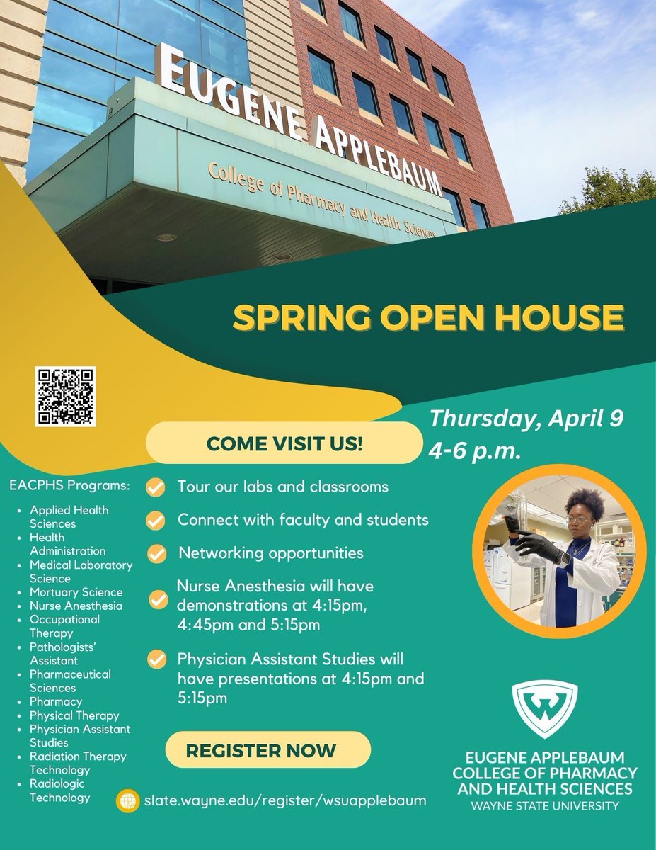 Applebaum College of Pharmacy & Health Sciences tweet media