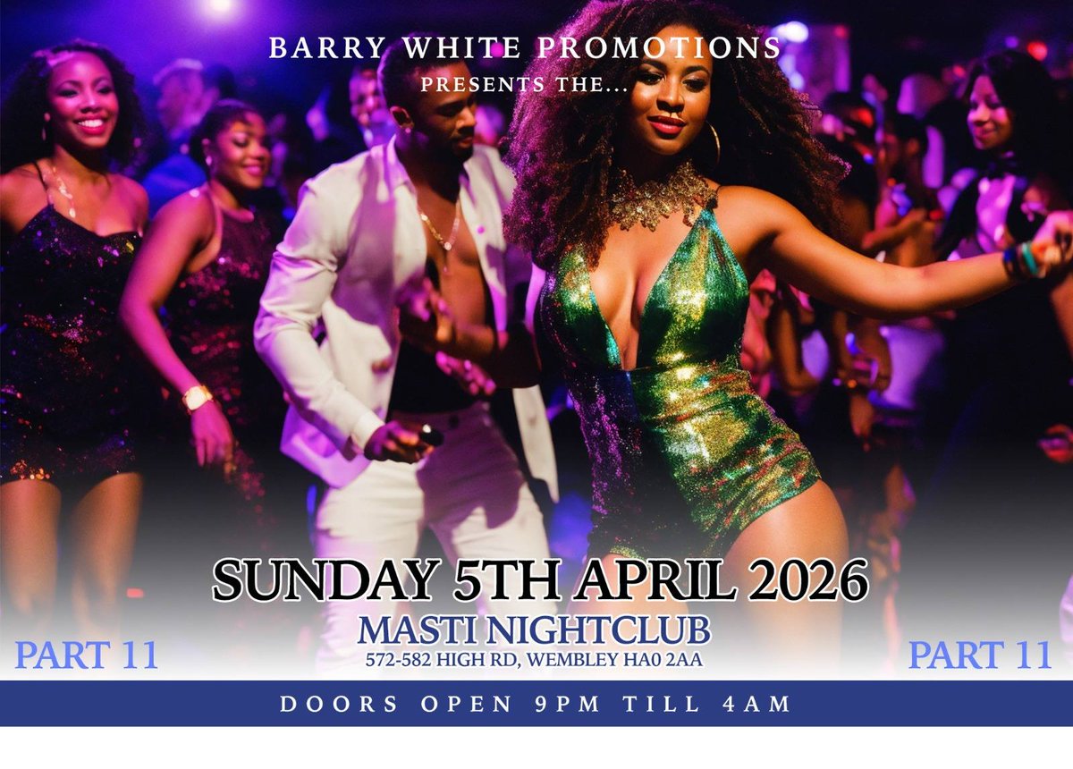 KARTIERKARTELL's tweet photo. 📅 EASTER SUNDAY 05 APRIL 2026 
.
EASTER AFFAIR PT 11
.
Masti 
.
★ RATTY SOUNDS
★ SIR ALLAN BRANDO
★ COMPANY SOUL SOUND
★ GQ VIBERT
★ TOUCH OF CLASS
★ D MAC 
★ FATZ OHO
★ CHRIS SWEENEY 

GET YOUR TICKET:
https://t.co/OyWibNEQx4

07897 864 506 GROUP BOOKINGS &amp; MORE INFO https://t.co/FVEF8JdBci
