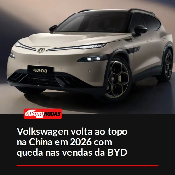 O jeca do Brasil compra BYD.
O rico da China compra Volkswagen.