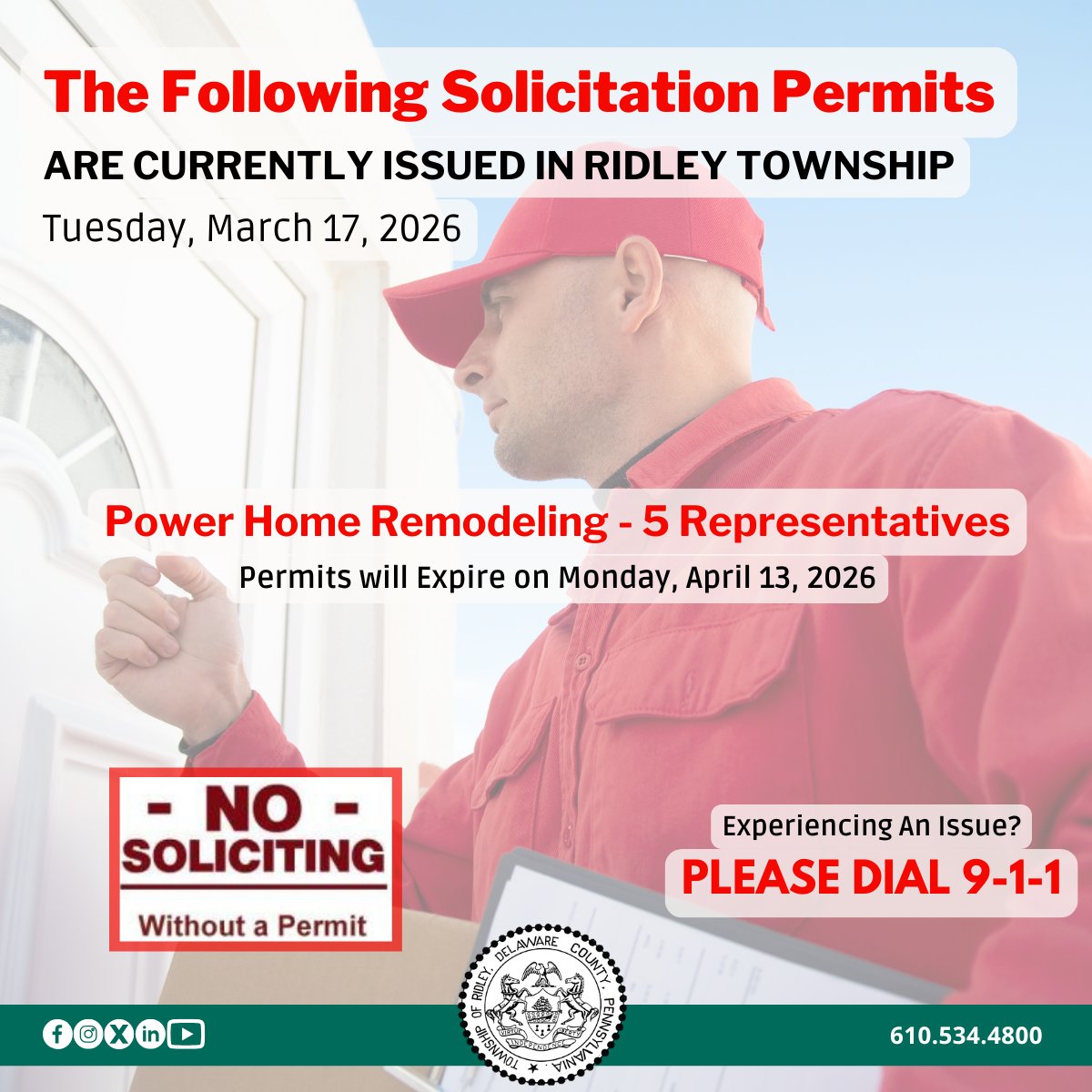 Ridley Township Commissioners tweet media