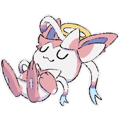 aubergin_line's tweet image. 画了仙子伊布的九个表情包哦，请随意使用（剩下的在这个帖子的回复里，推特怎么不能发九宫格哭死）
#Sticker 
#スタンプ
#Pokemon  
#ニンフィア 
#Sylveon