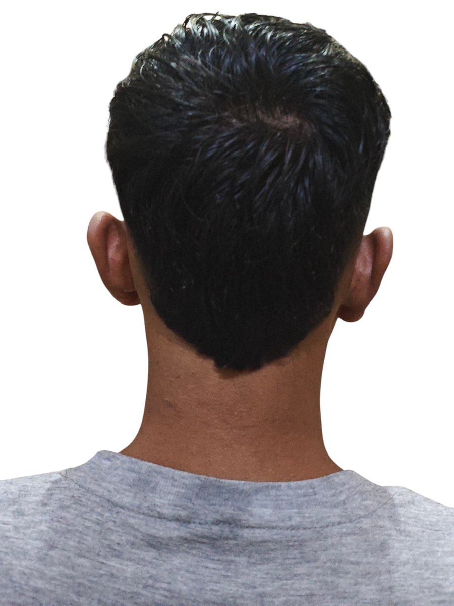 sudah potong rambut tipis2 sebelum riyoyo der