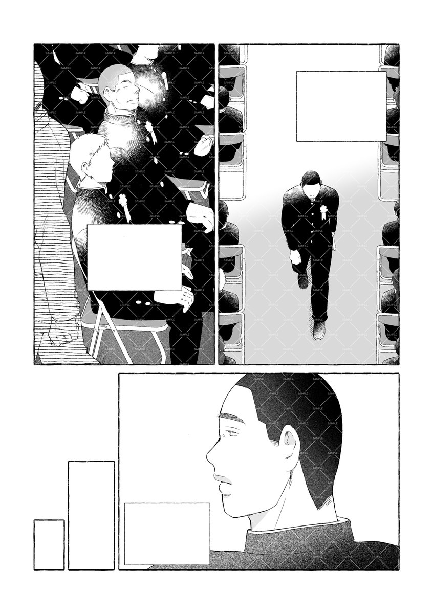 oooozyoooo's tweet photo. 3/20ウシピョン!!2河深新刊サンプル
全年齢/A5/表紙込14P/200円（会場頒布価格）
センチメンタル河と謎めいた深による卒業式の一コマです https://t.co/QxWCSbzlmV