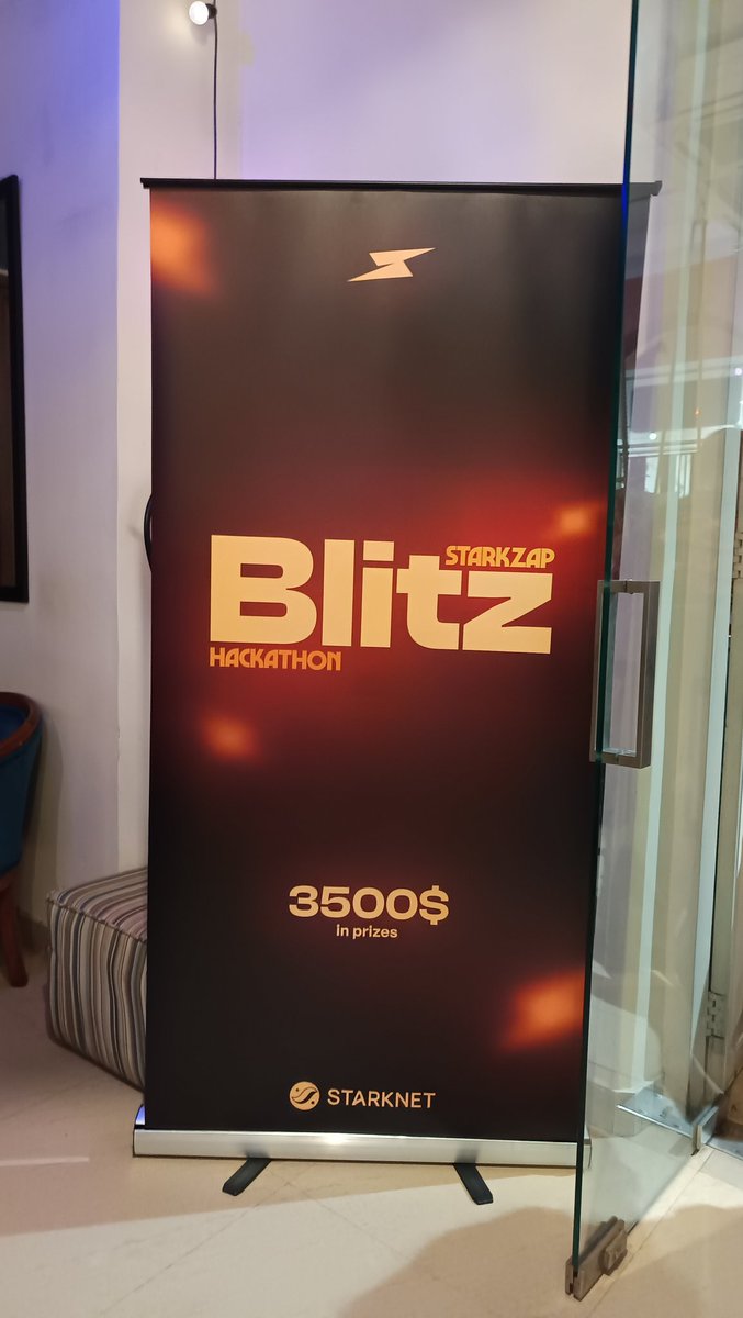 n_sampurnaa's tweet photo. at "Starkzap Blitz"- mumbai, with a বাঙালি touch 😋
both, the venue and the people were amazing 
thanks to @adiiHQ and @akashneelesh 🫡 https://t.co/9nJDZlNfyH