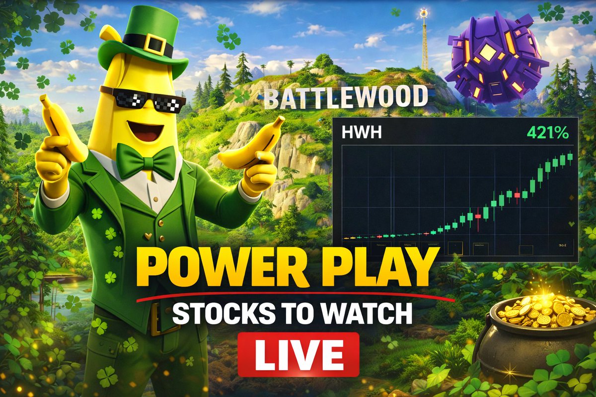CoachNickMoney's tweet image. #HappySaintPattysDay! On 3/17/26 @ 1:30 pm EST catch #PowerHour parabolics &amp;amp; #FortniteDubs together before everyone else! It's the hit show #PowerPlay! His #GraffitiPencilActivated for amazing #TechnicalAnalysis. Subscribe &amp;amp; set your notification! youtube.com/@coachnickmoney