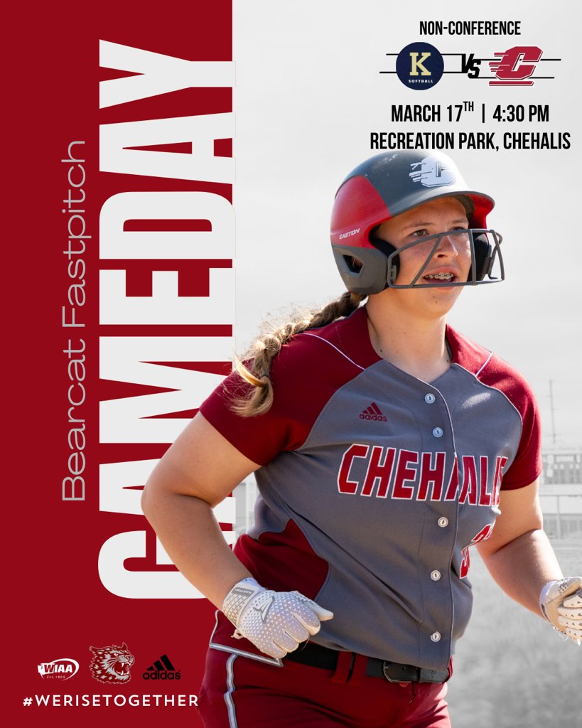 Hoping the rain gives us a break so we can get our home opener in. Come join us as the Bearcats face Kelso at 4:30. Make sure to stop by The Dugout by Lewis County Coffee for your game time treats.

LET'S GO BEARCATS. #werisetogether