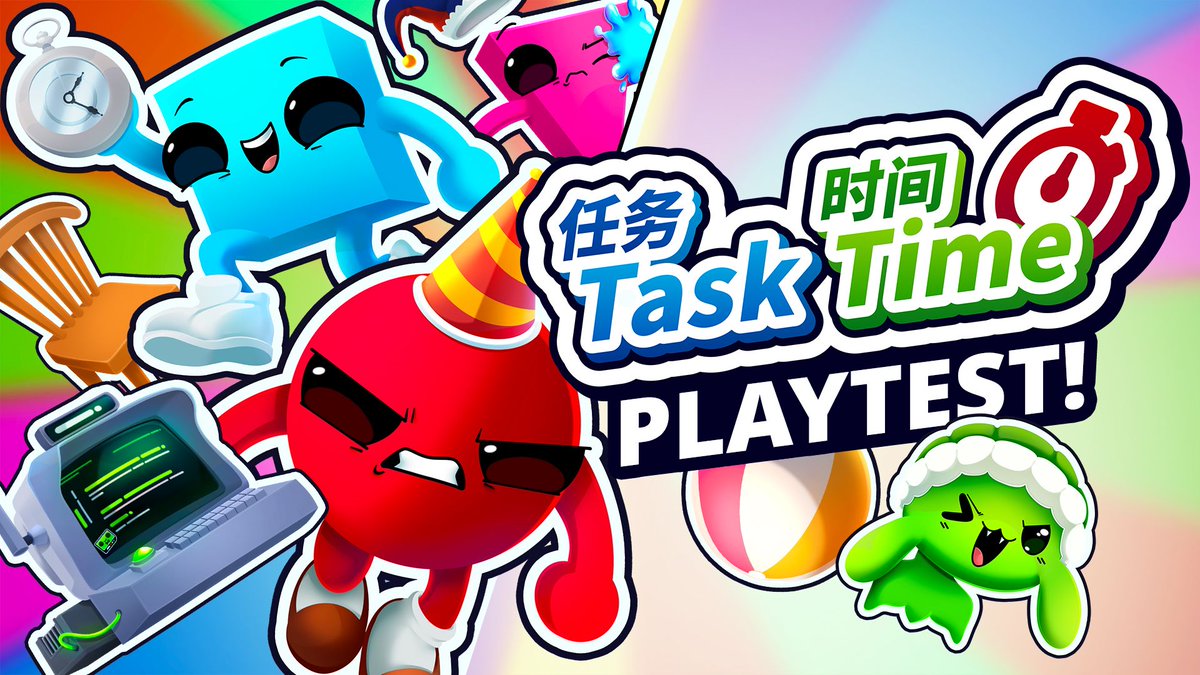 Task Time | Wishlist Now On Steam! tweet media