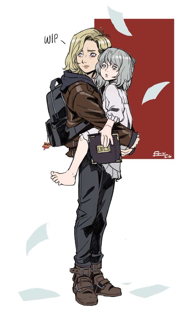 EMannLand's tweet photo. Just a work in progress colored sketch for a #ResidentEvilRequiem piece I’m doing. There will  be a lot more than just #GraceAshcroft and Emily 😉 but I wanted to show a little something. There are some fun Easter eggs I worked in.

#fanart
@CapcomUSA_ @RE_Games #バイオハザード https://t.co/XfzE0dt6Pc