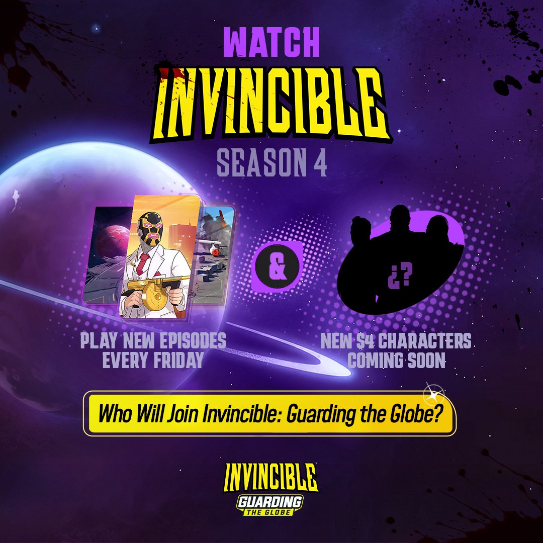 Invincible: Guarding the Globe tweet media