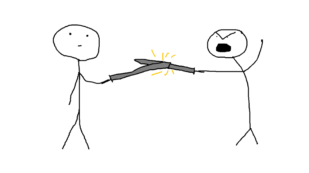 Writing Stick Man - Richard Massie tweet media