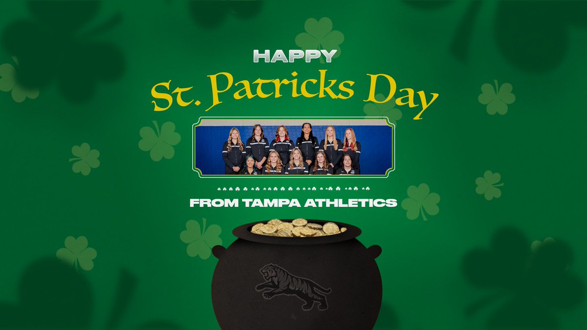 DWTigerWWR's tweet photo. Happy St. Patrick’s Day from the DWU Women’s Wrestling Team! Wishing you a day full of good luck, strong bonds, and even stronger finishes. Stay safe and enjoy the holiday! 🍀 https://t.co/yZnrgASNwE