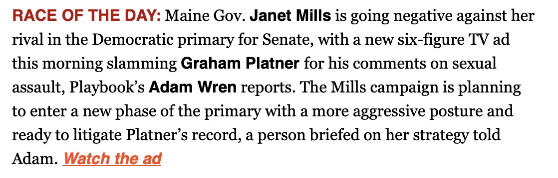 POLITICO Playbook tweet media