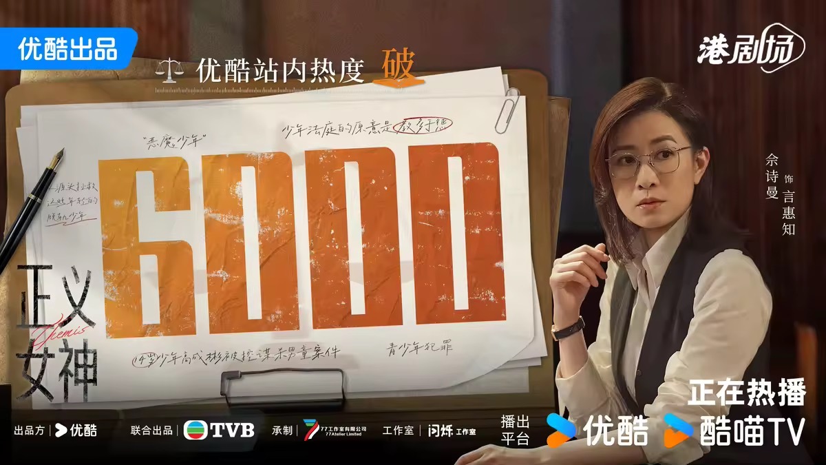 FKShi's tweet photo. Hongkong TV Series 正义女神 / Zheng Yi Nv Shen / Themis, got 6.000 heat index popularity on YOUKU
Cast: #CharmaineSheh #PatrickTam #AliceChan #KalokChow #BenzHui #MarkMa #JomanChiang #JoeyThye #TelfordWong etc
17/03/26 https://t.co/aqyAhVnIXG
